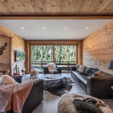 Chalet 1100 - Bo Immobilier Chatel - A Mi-Chemin Du Centre Et Du Linga - Jacuzzi Sauna Et Cheminee Dış mekan fotoğraf